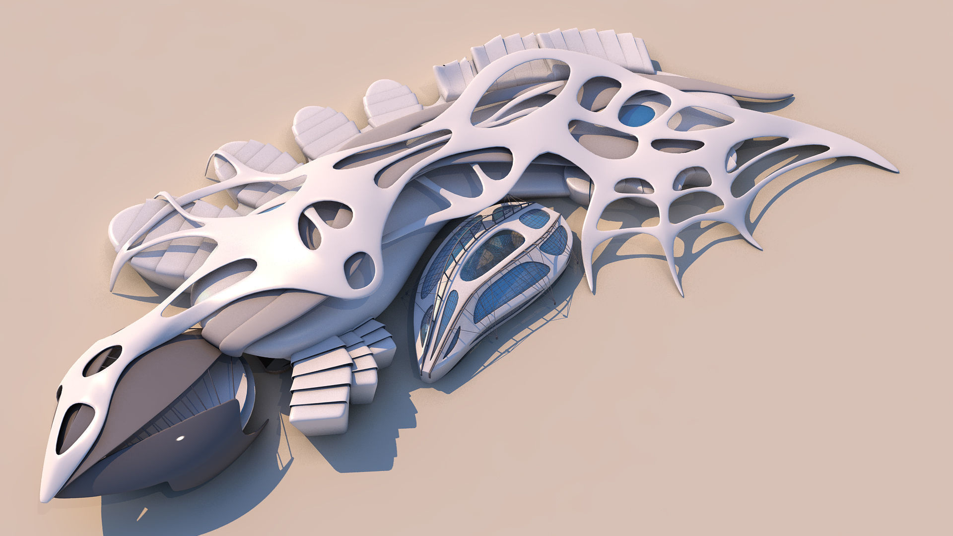 0007 - Museum Aquarium 3D model_1