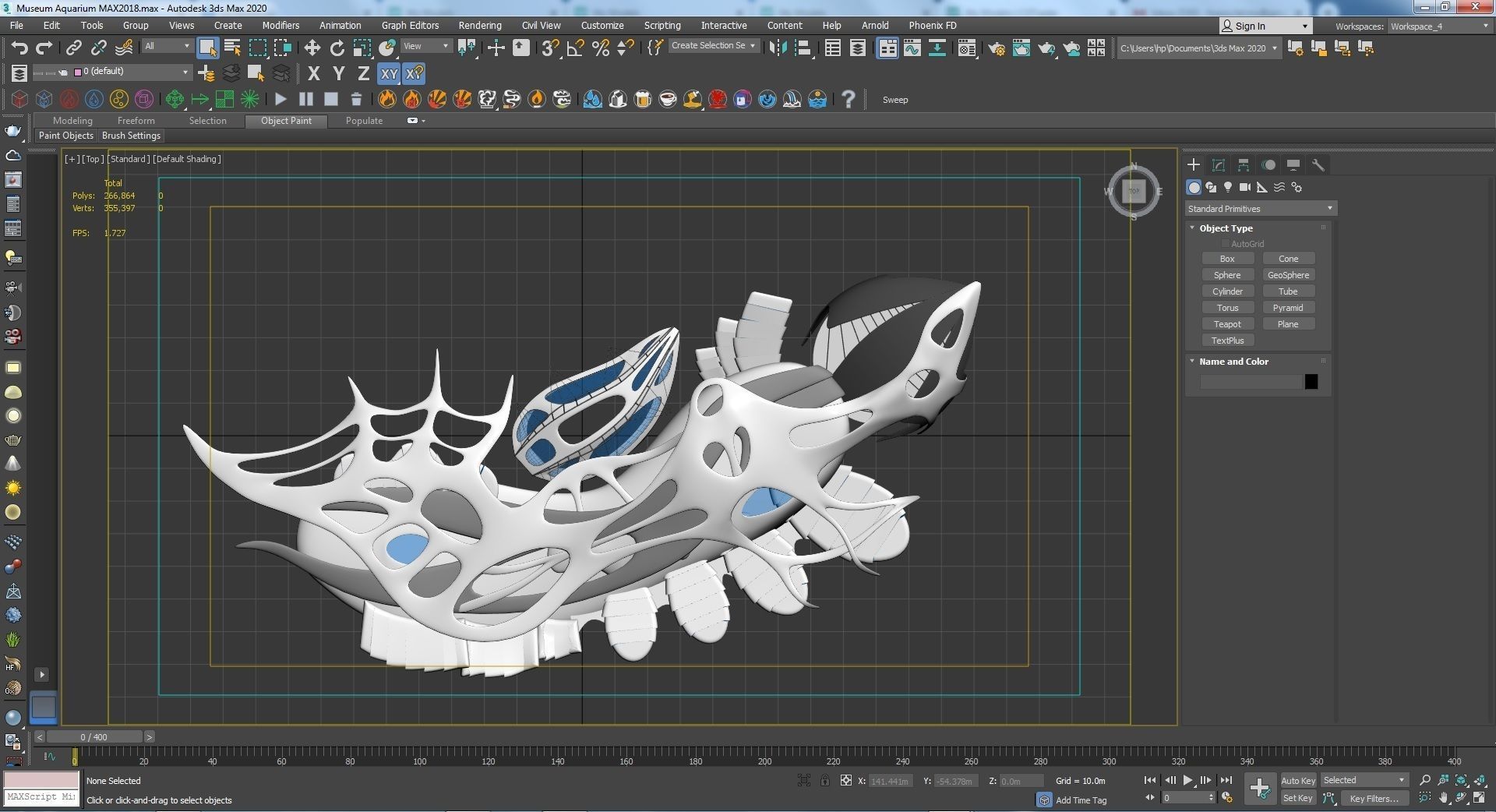 0007 - Museum Aquarium 3D model_17
