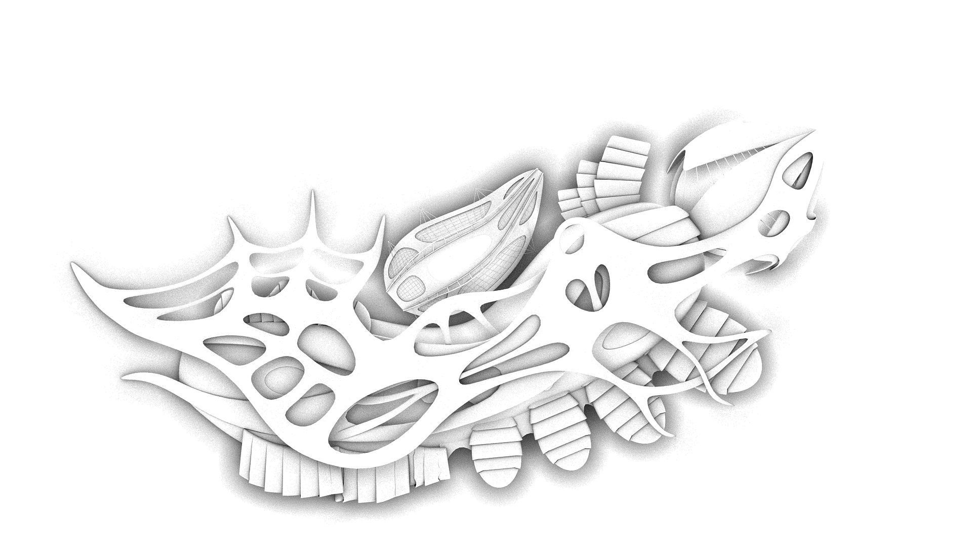 0007 - Museum Aquarium 3D model_5