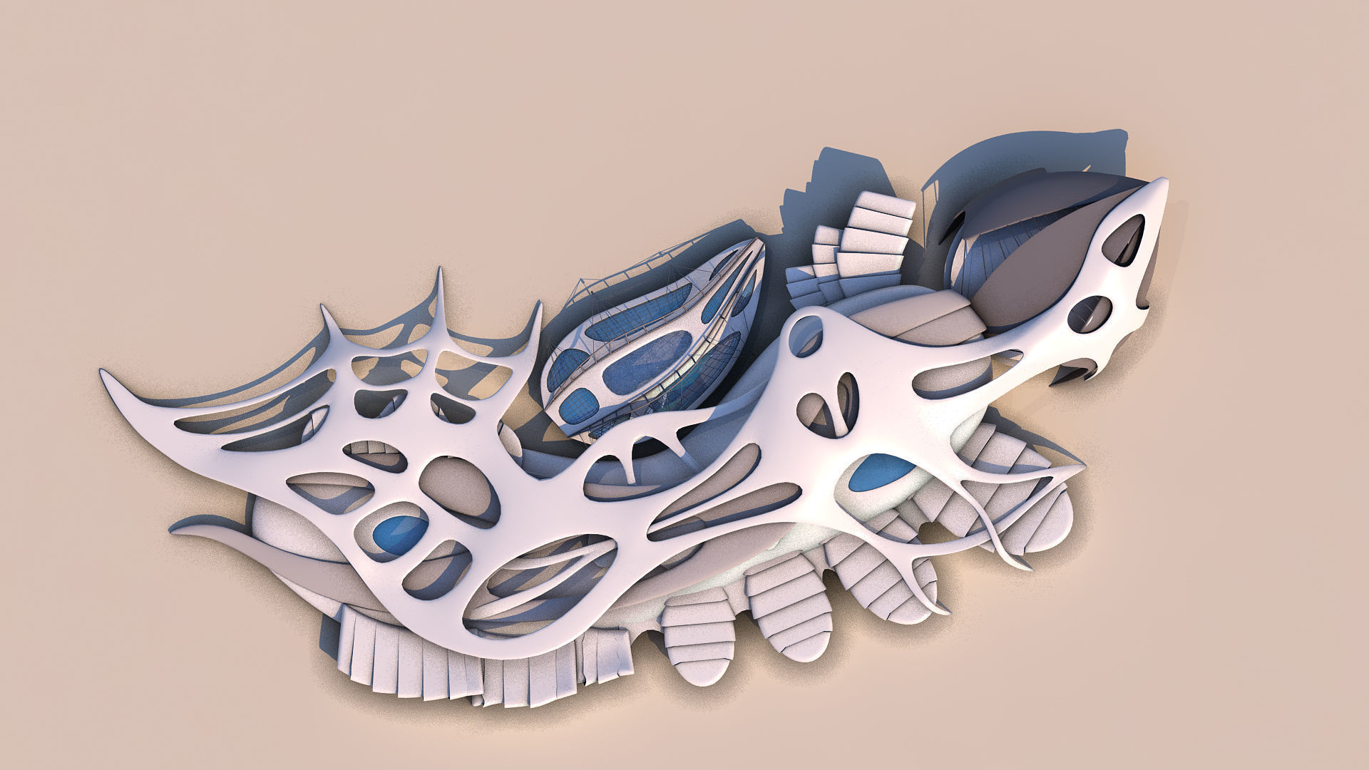 0007 - Museum Aquarium 3D model_2