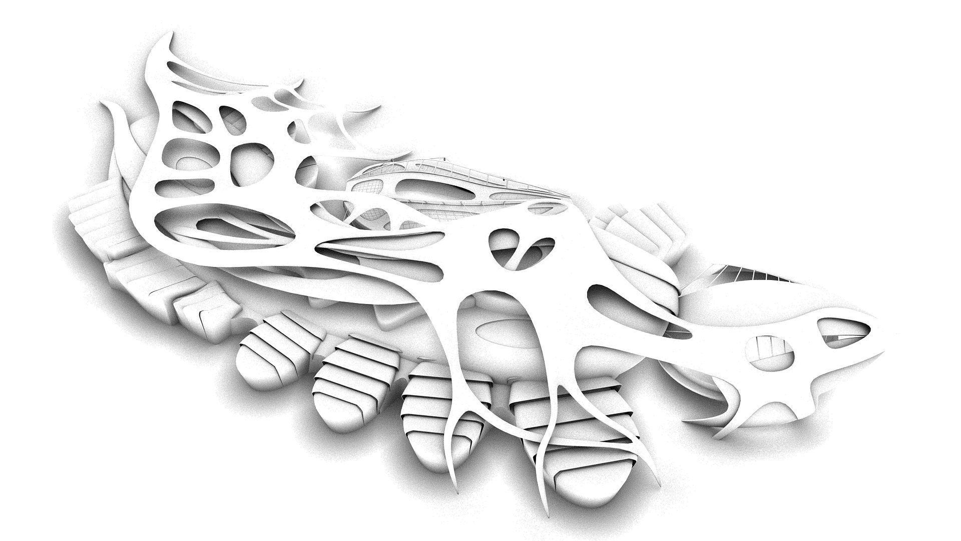 0007 - Museum Aquarium 3D model_16