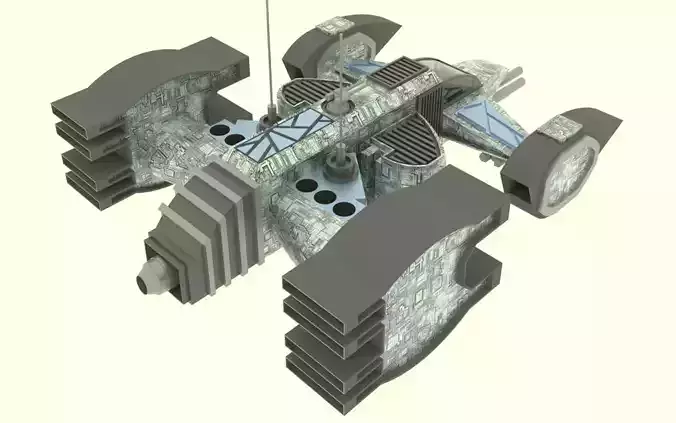 Mars - S500 Spaceship 