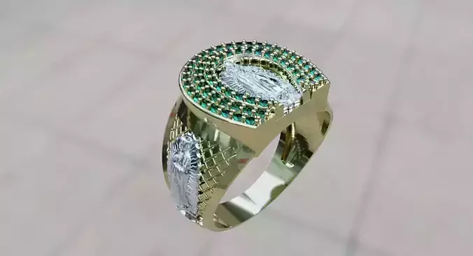 virgin of guadalupe ring