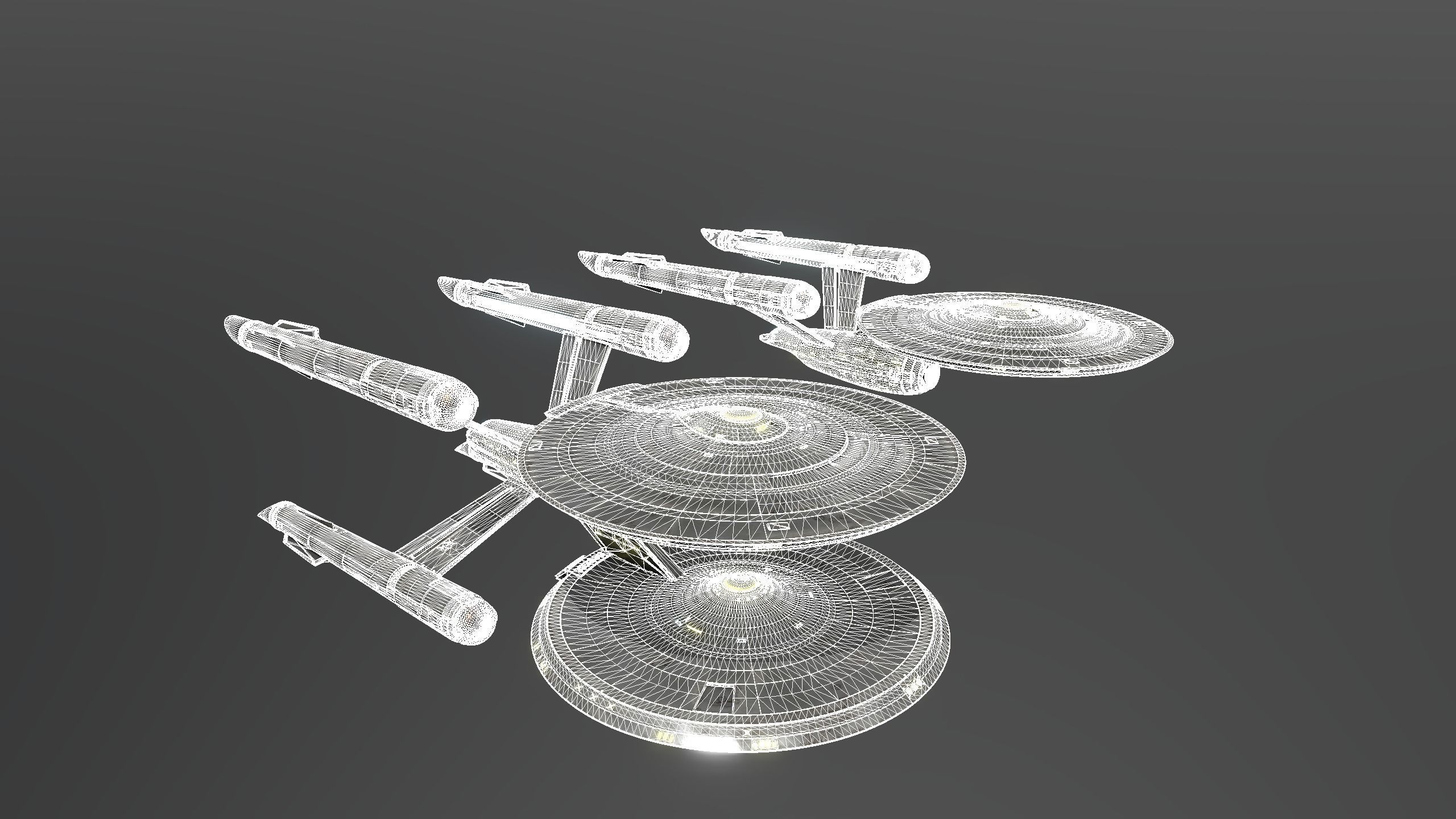 25DSC Enterprise 3D model_2
