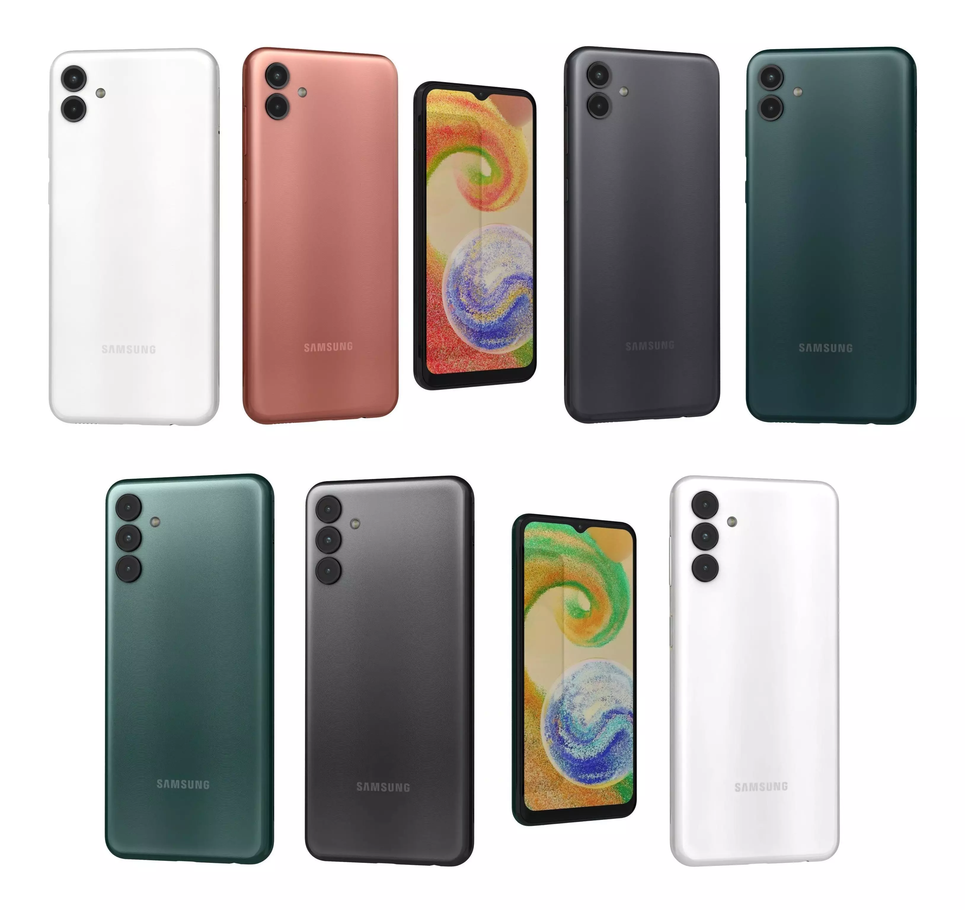 Samsung Galaxy A04 And A04s 3D model