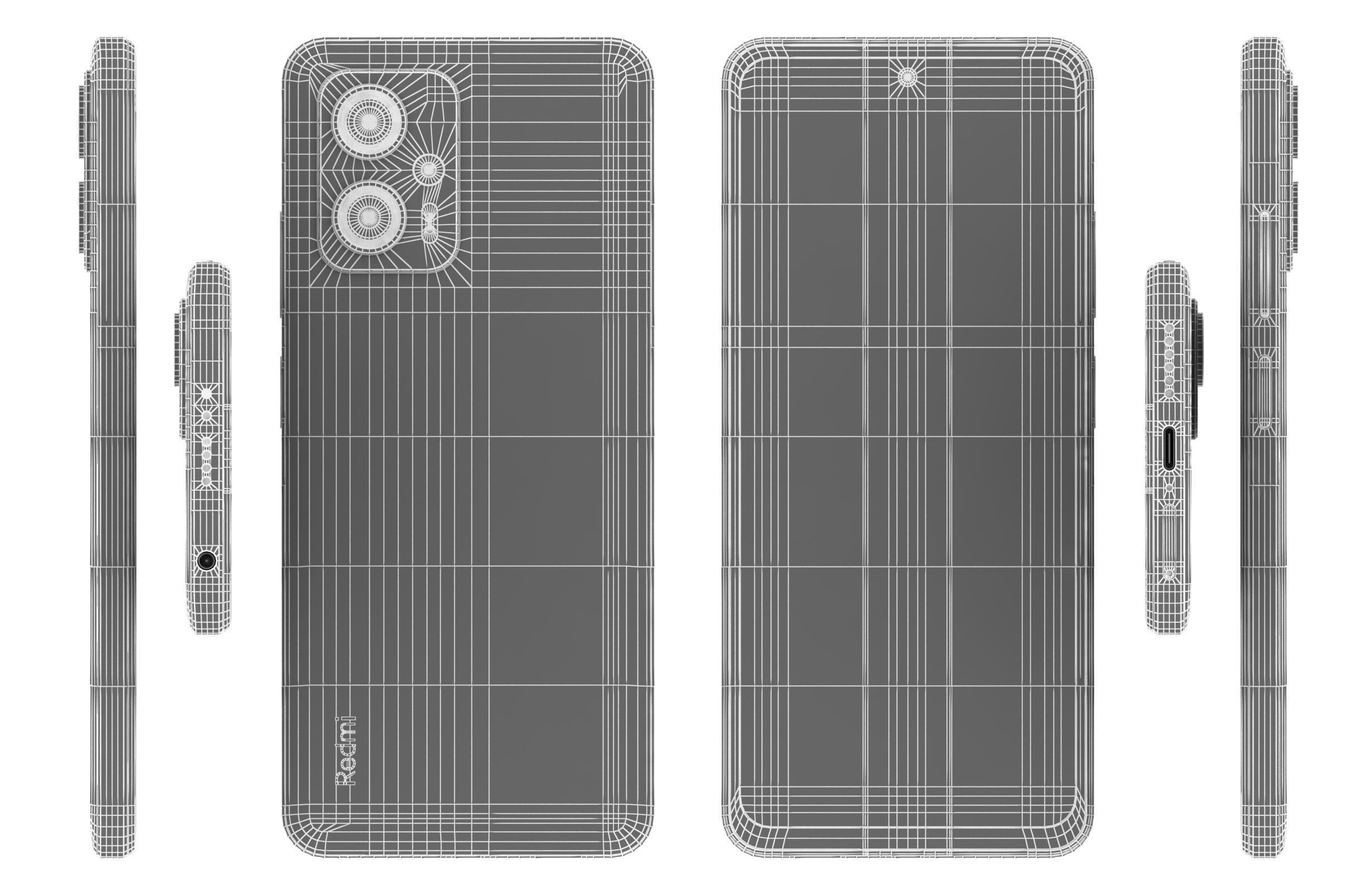 Xiaomi Redmi 10 5G And K50i 3D model_73