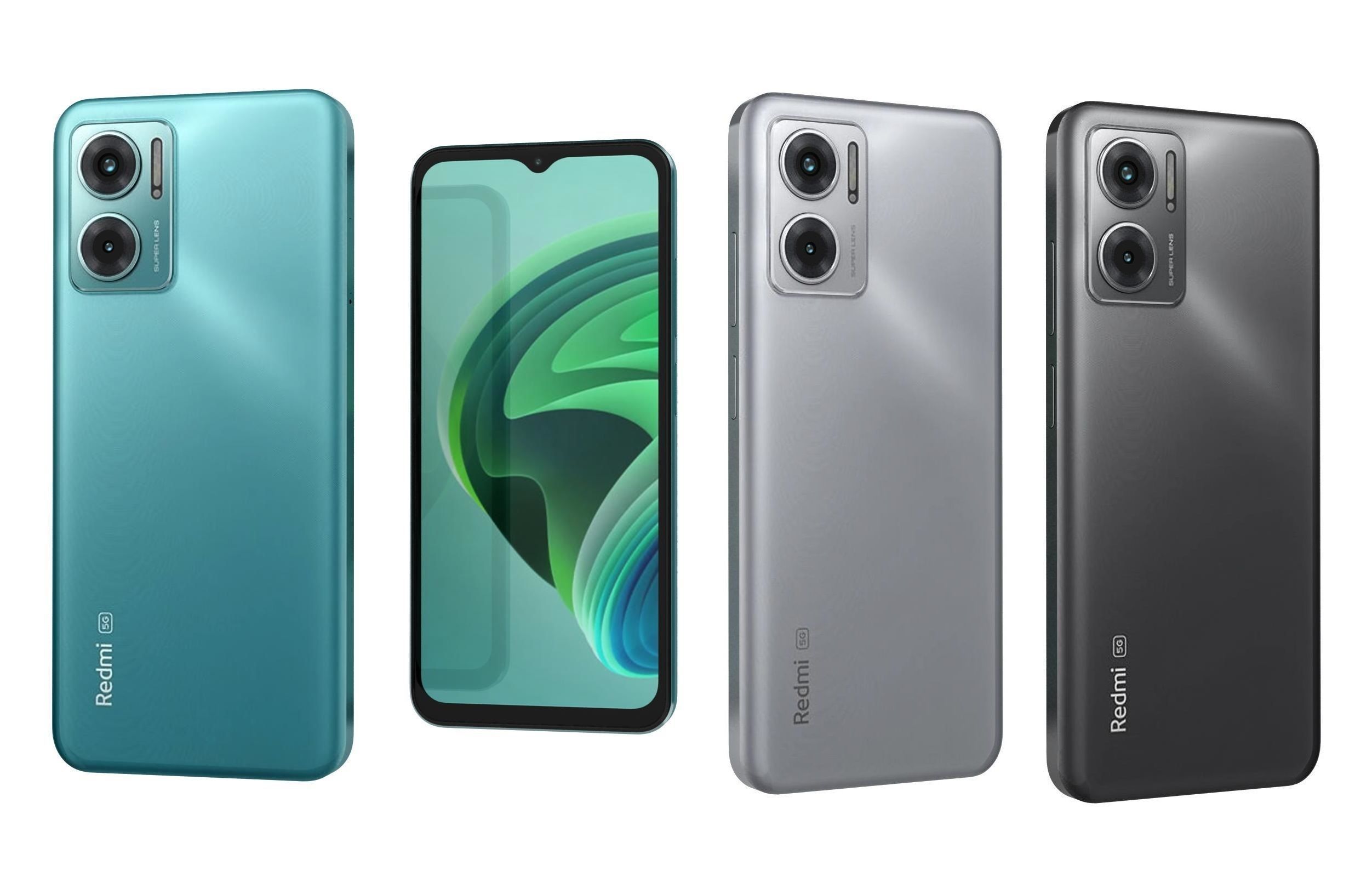 Xiaomi Redmi 10 5G And K50i 3D model_1