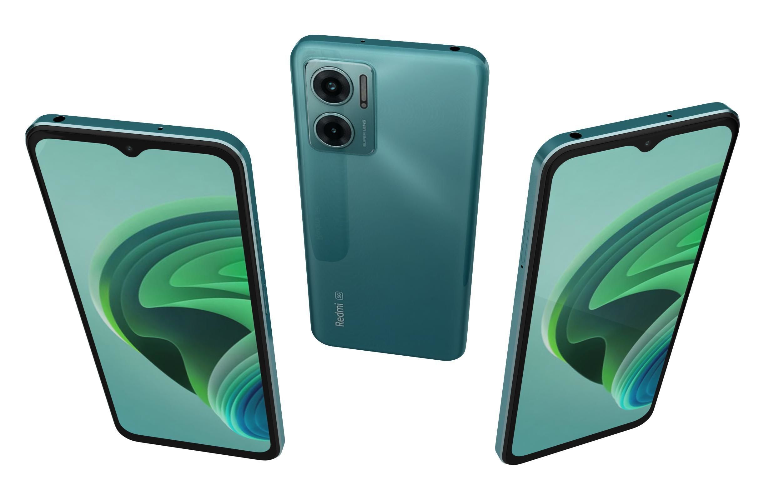 Xiaomi Redmi 10 5G And K50i 3D model_5