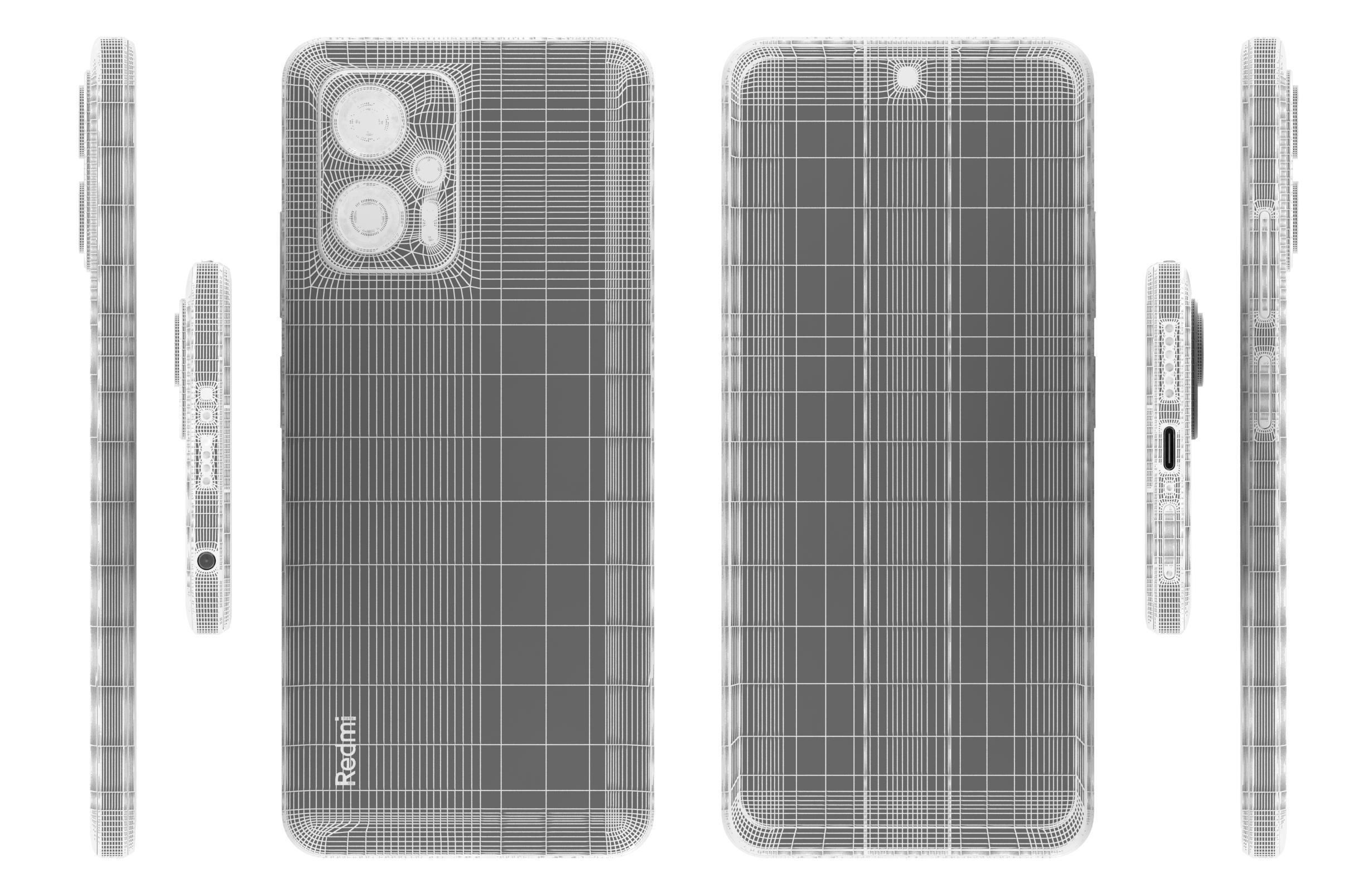 Xiaomi Redmi 10 5G And K50i 3D model_74