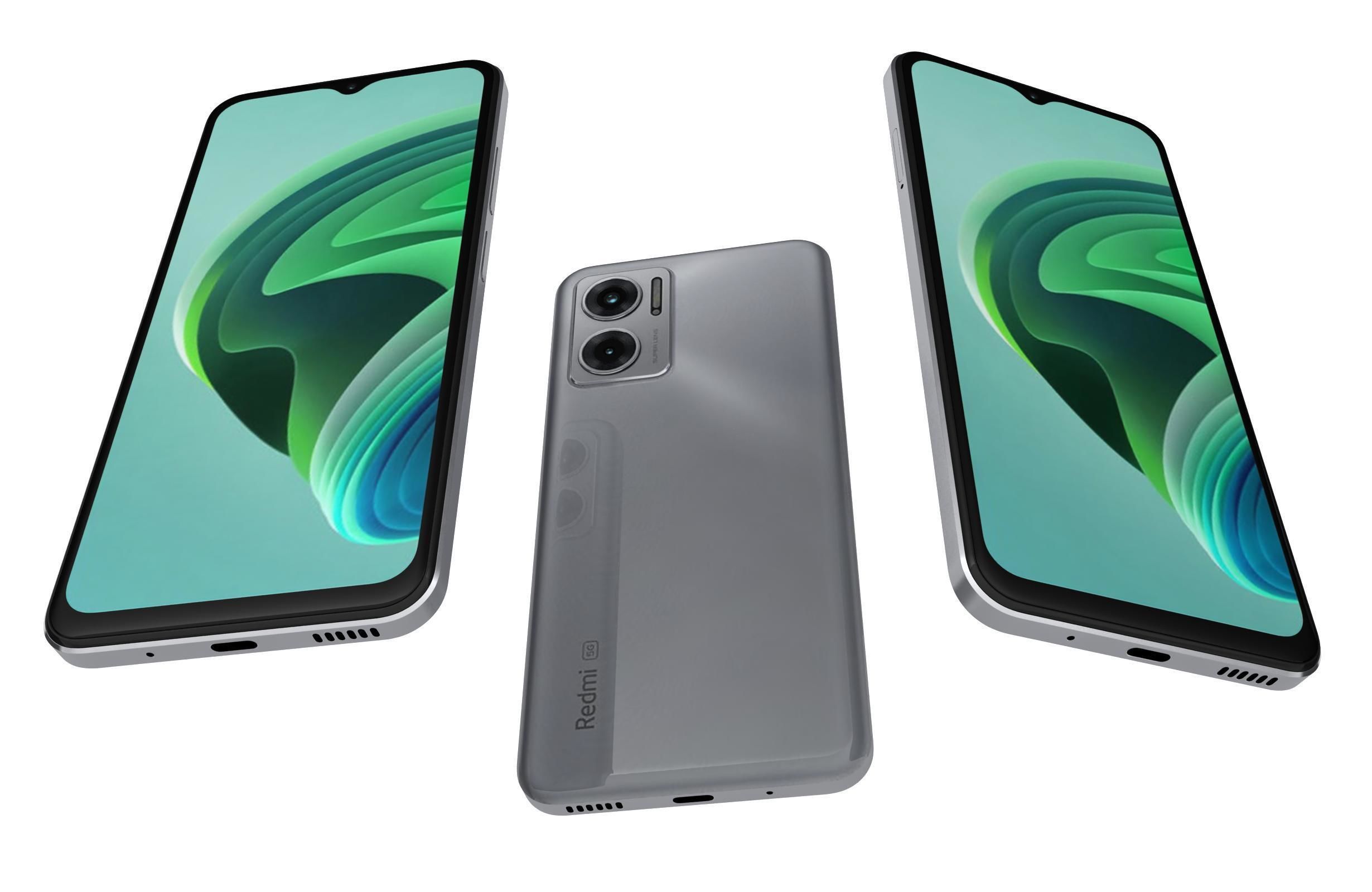 Xiaomi Redmi 10 5G And K50i 3D model_13