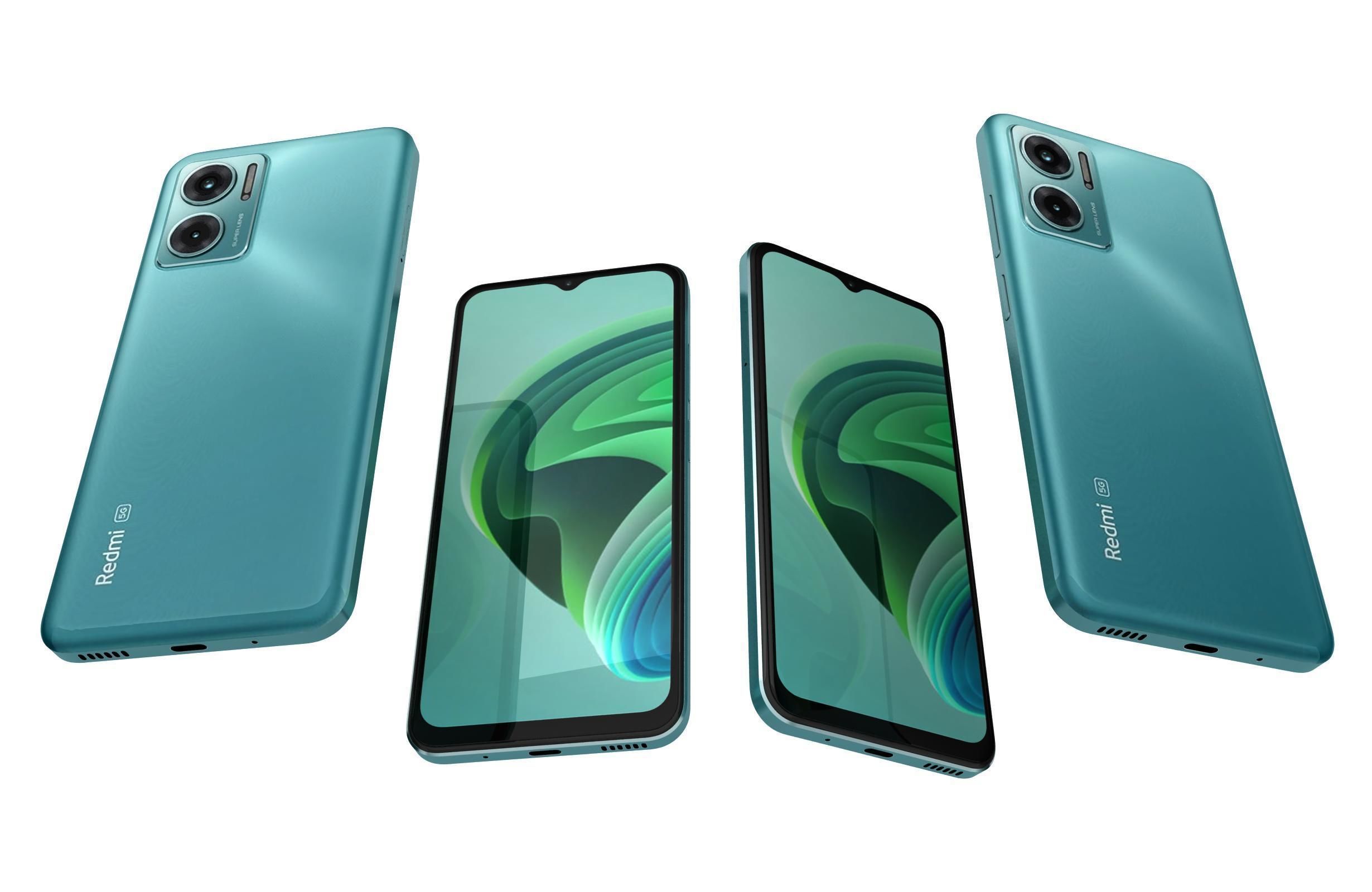 Xiaomi Redmi 10 5G And K50i 3D model_6