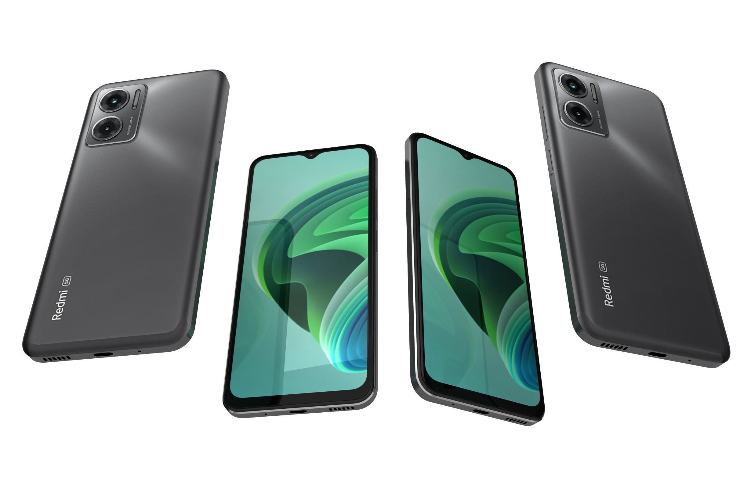 Xiaomi Redmi 10 5G And K50i 3D model_32