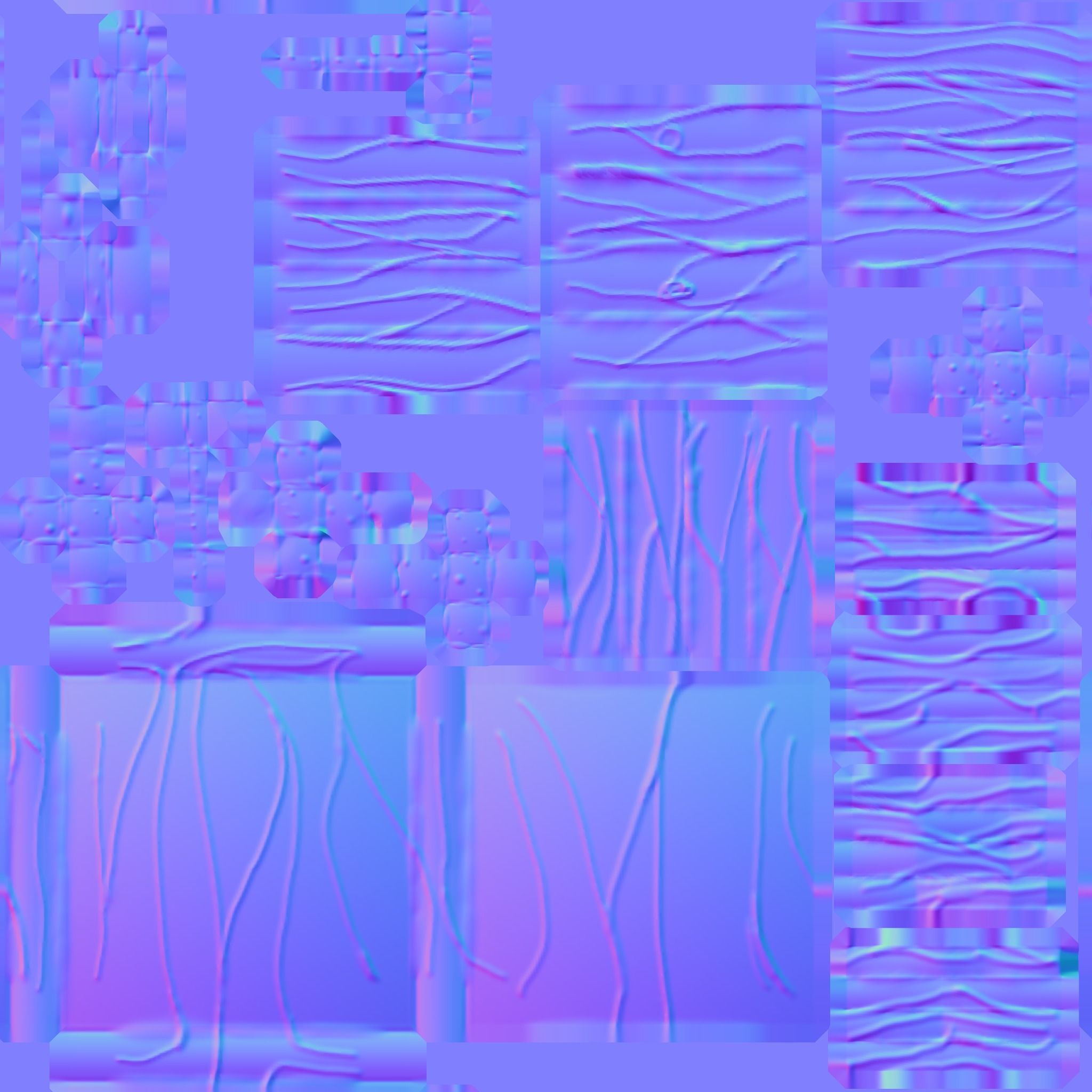 stool stylized fantasy Low-poly 3D model_30