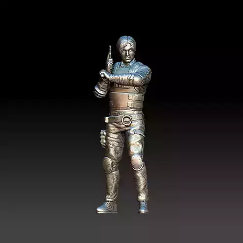 Leon Kennedy Resident Evil 2  3D print model