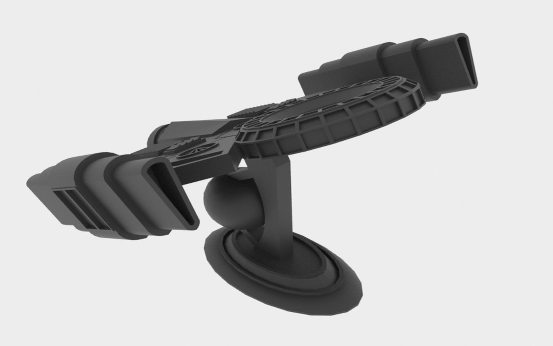 Mig-S Spaceship  Low-poly 3D model_12