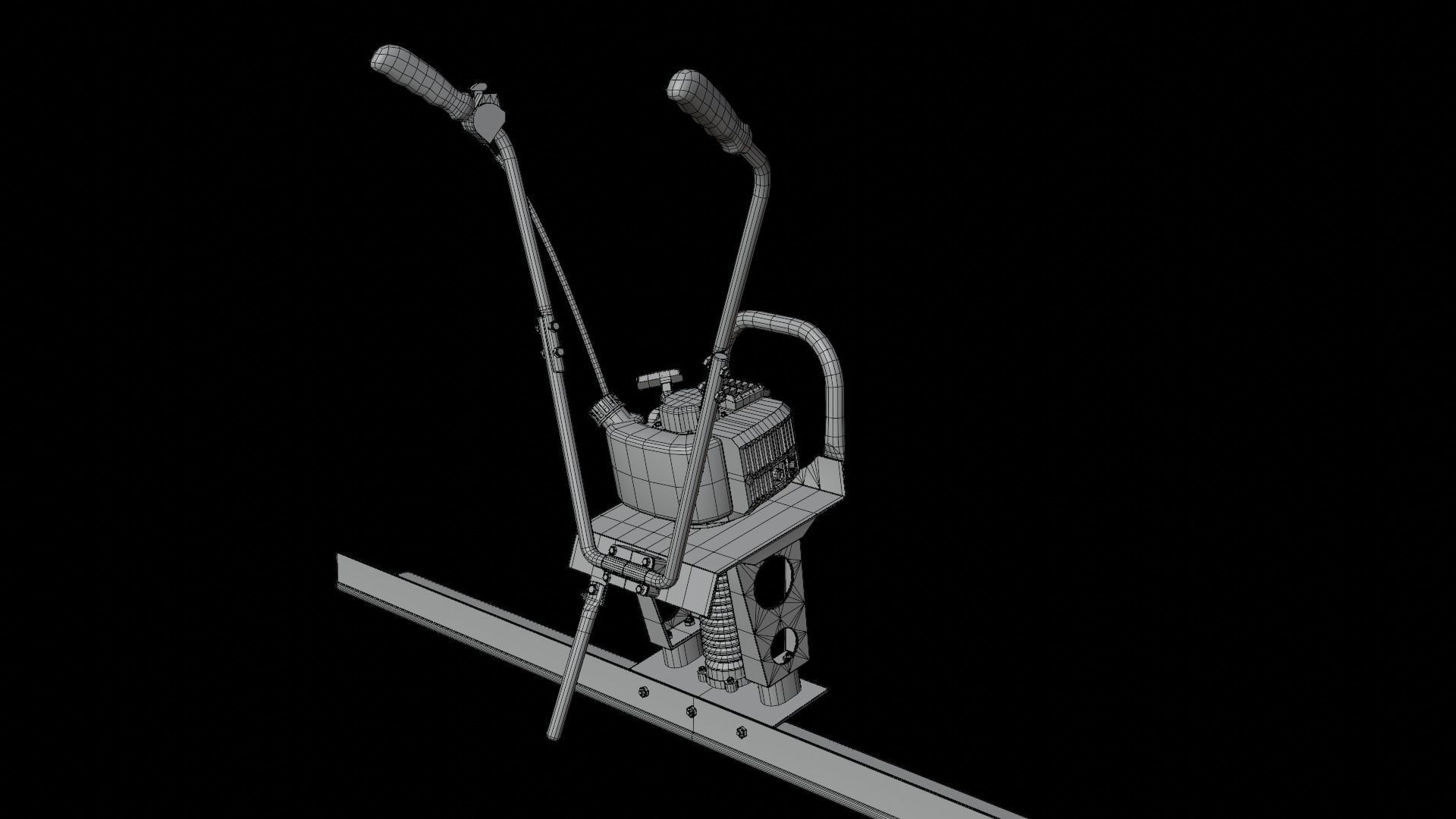 Vibratory Screed 3D model_16