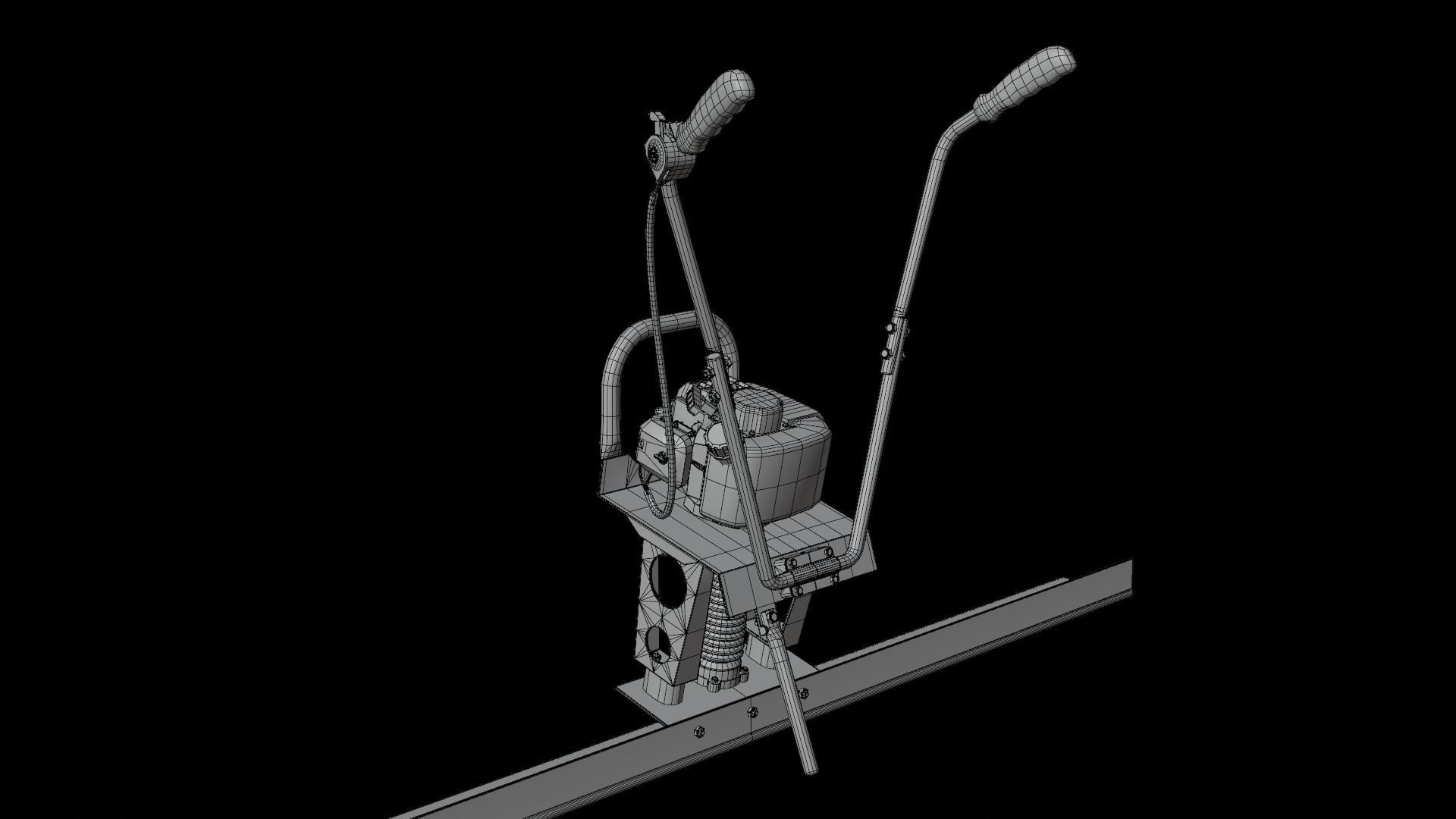 Vibratory Screed 3D model_15