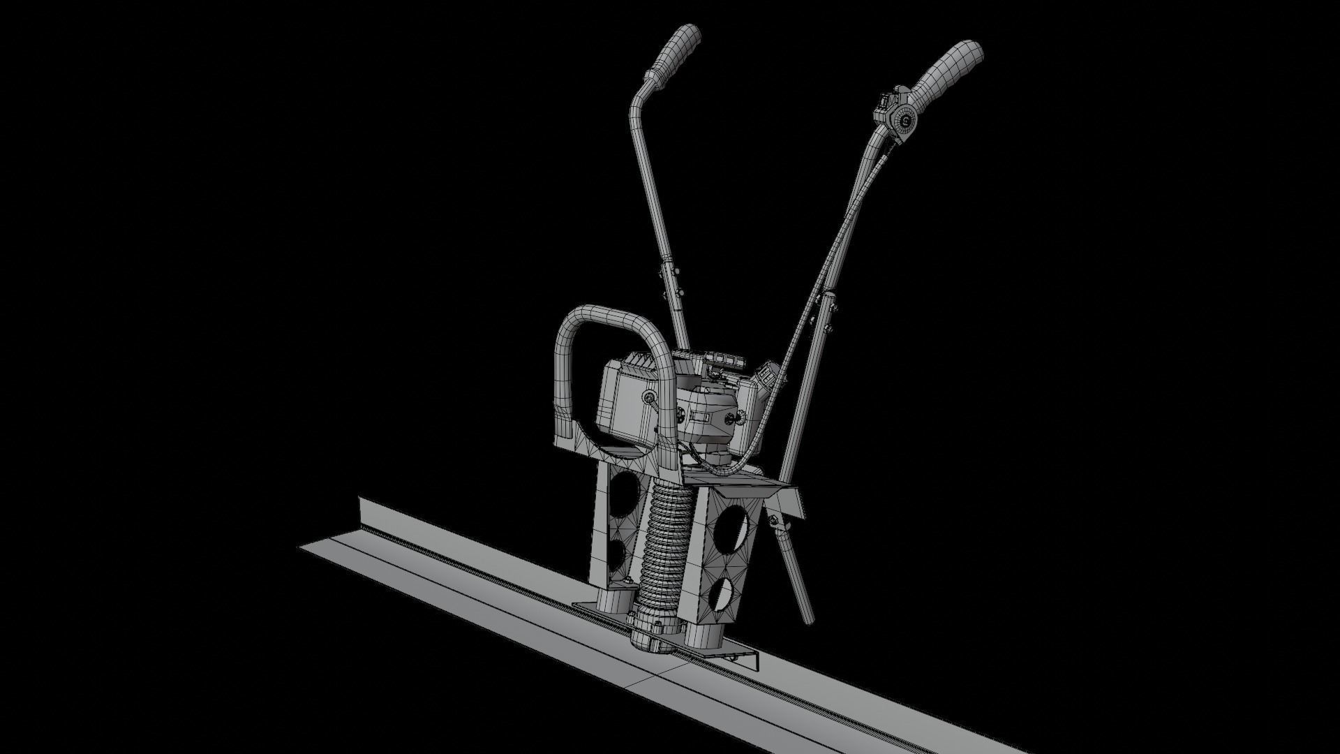 Vibratory Screed 3D model_14