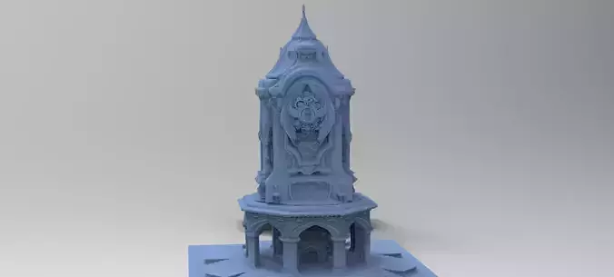 Steampunk Medieval Tower Halloween 5 