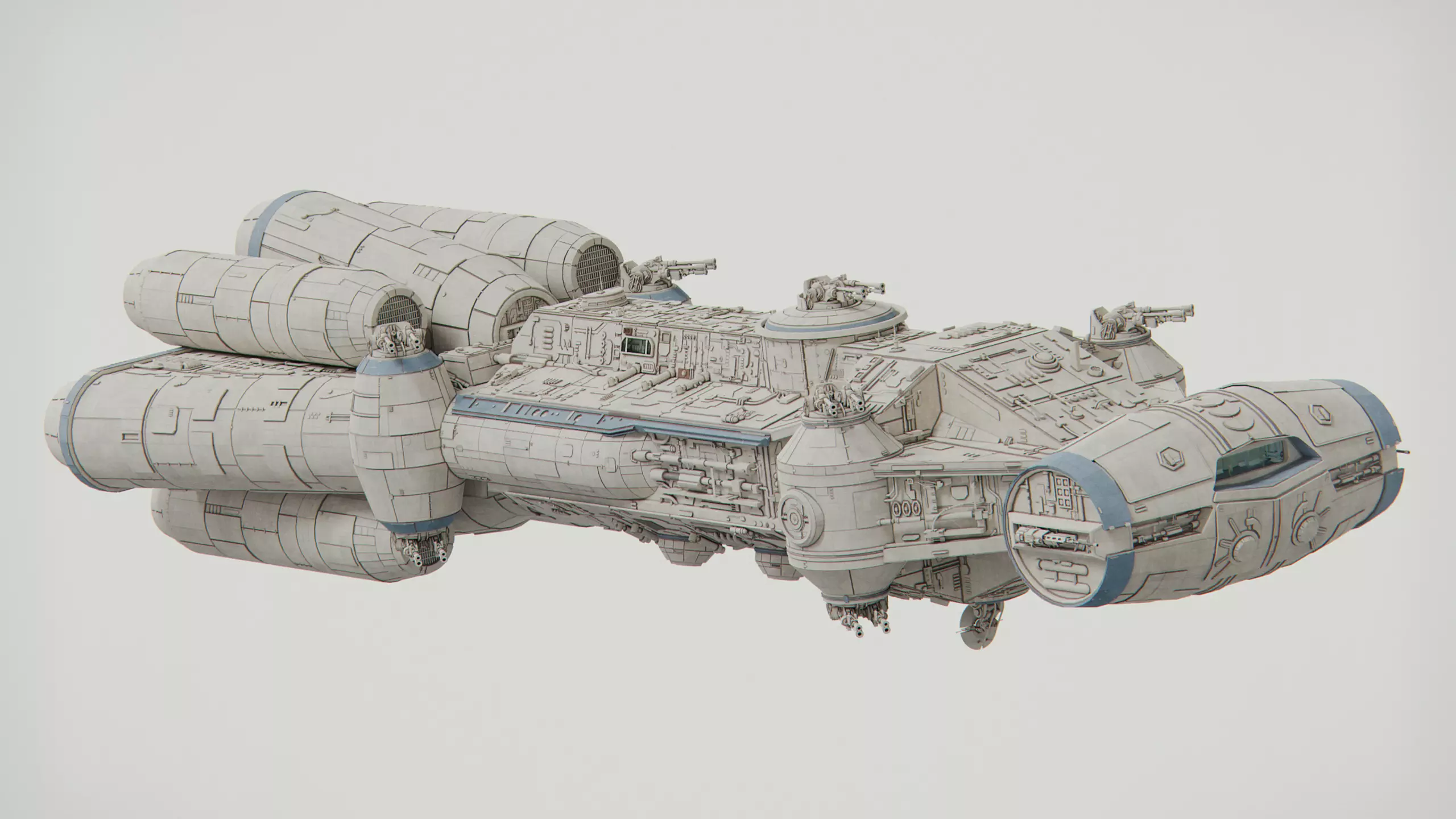 Bowbreaker Corvette - Star Wars 3D model