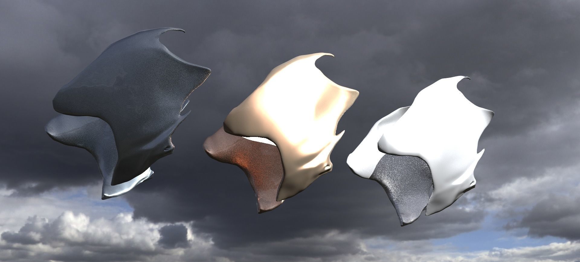 Motorcycle Fairings base 3D model_4