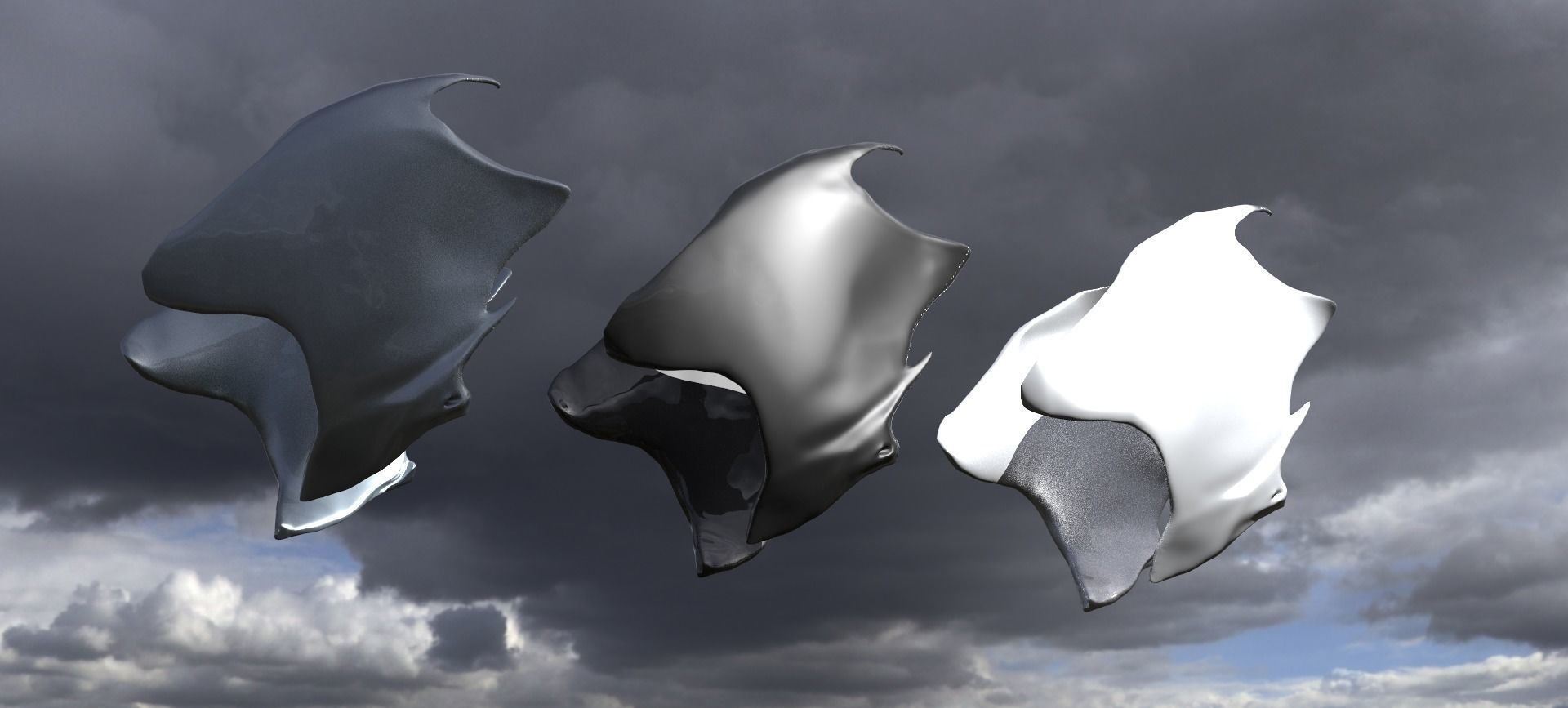Motorcycle Fairings base 3D model_1