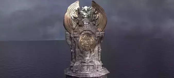 Steampunk Medieval Tower Halloween 6