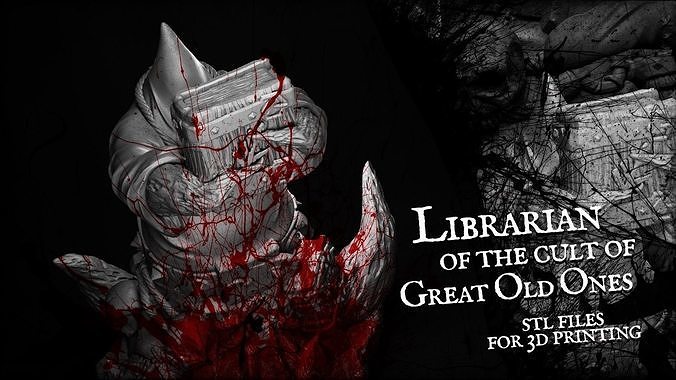 Librarian of the Cult of Great Old Ones 3D print model
