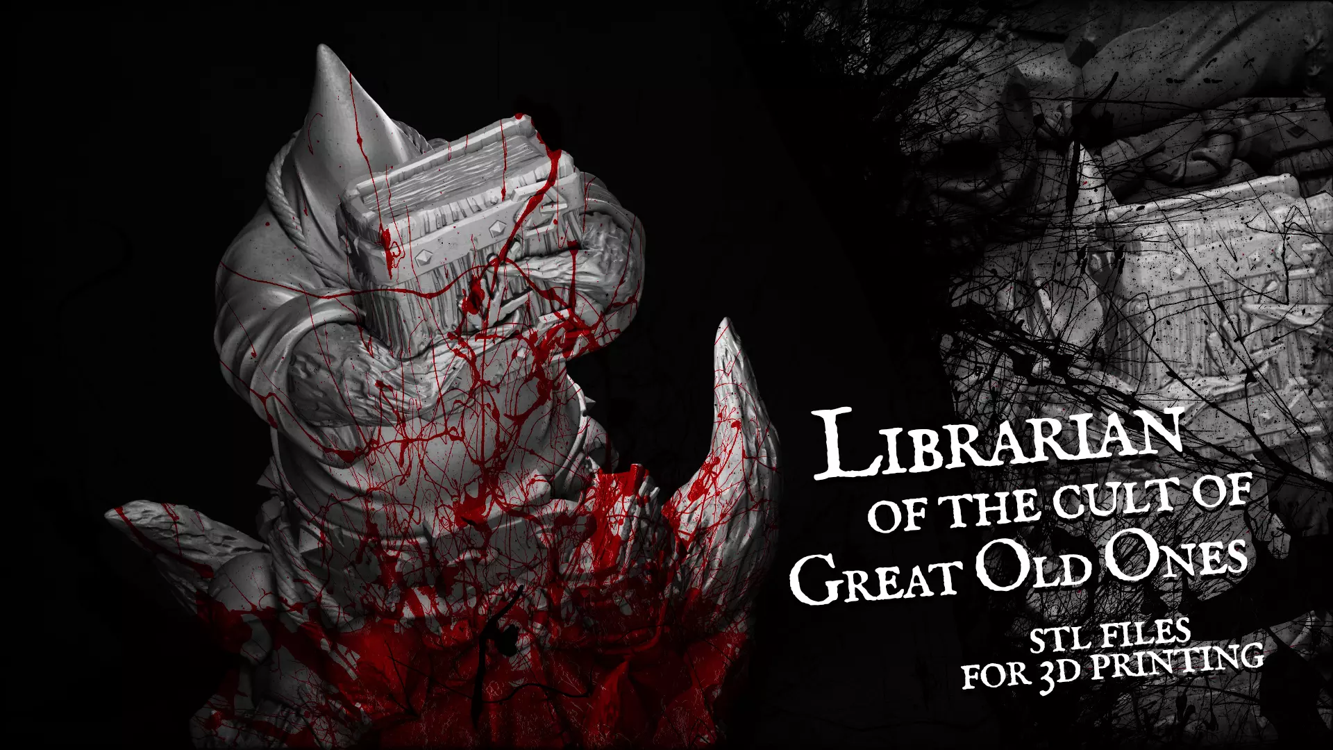 Librarian of the Cult of Great Old Ones 3D print model
