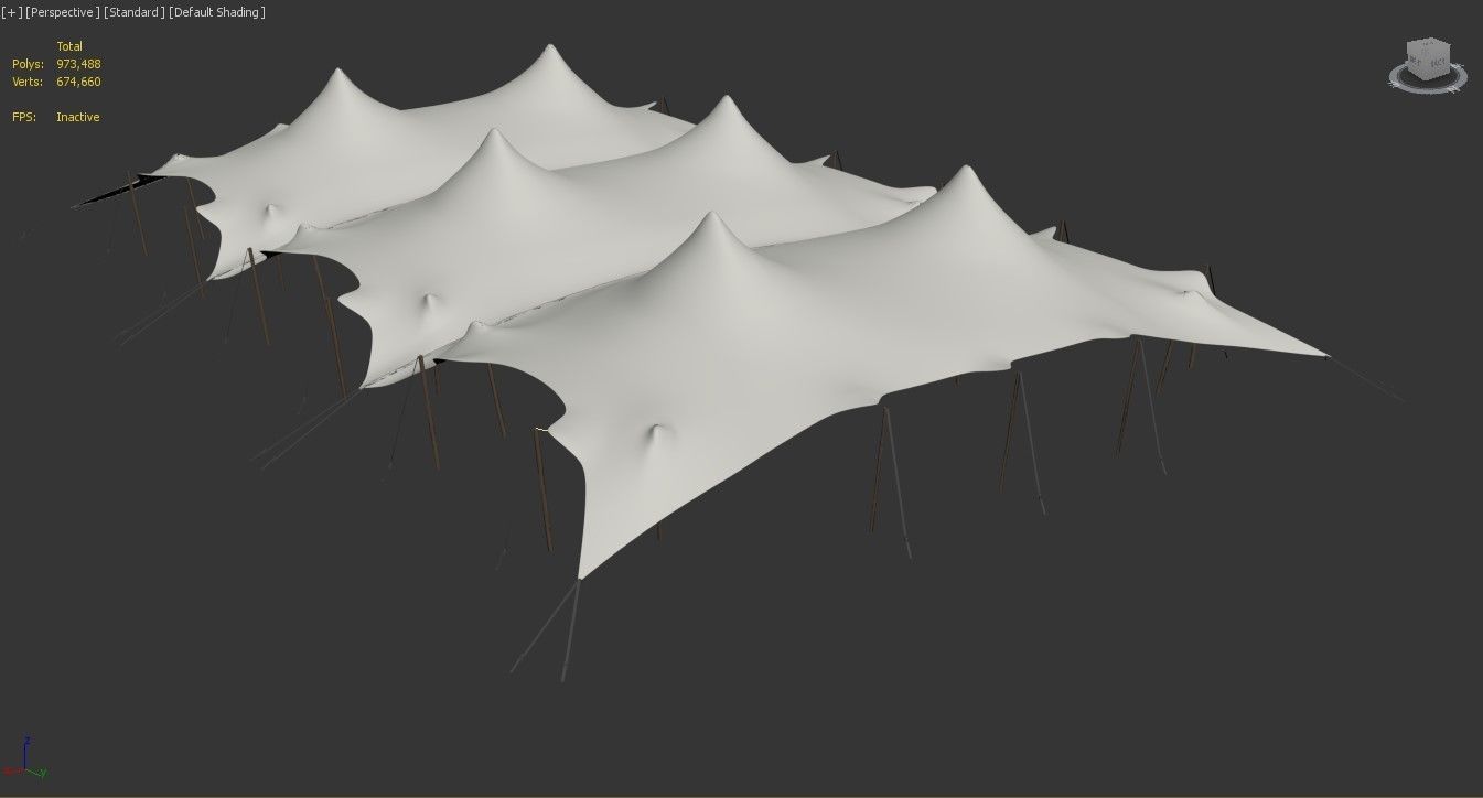 Bedouin Tent 3D model_6