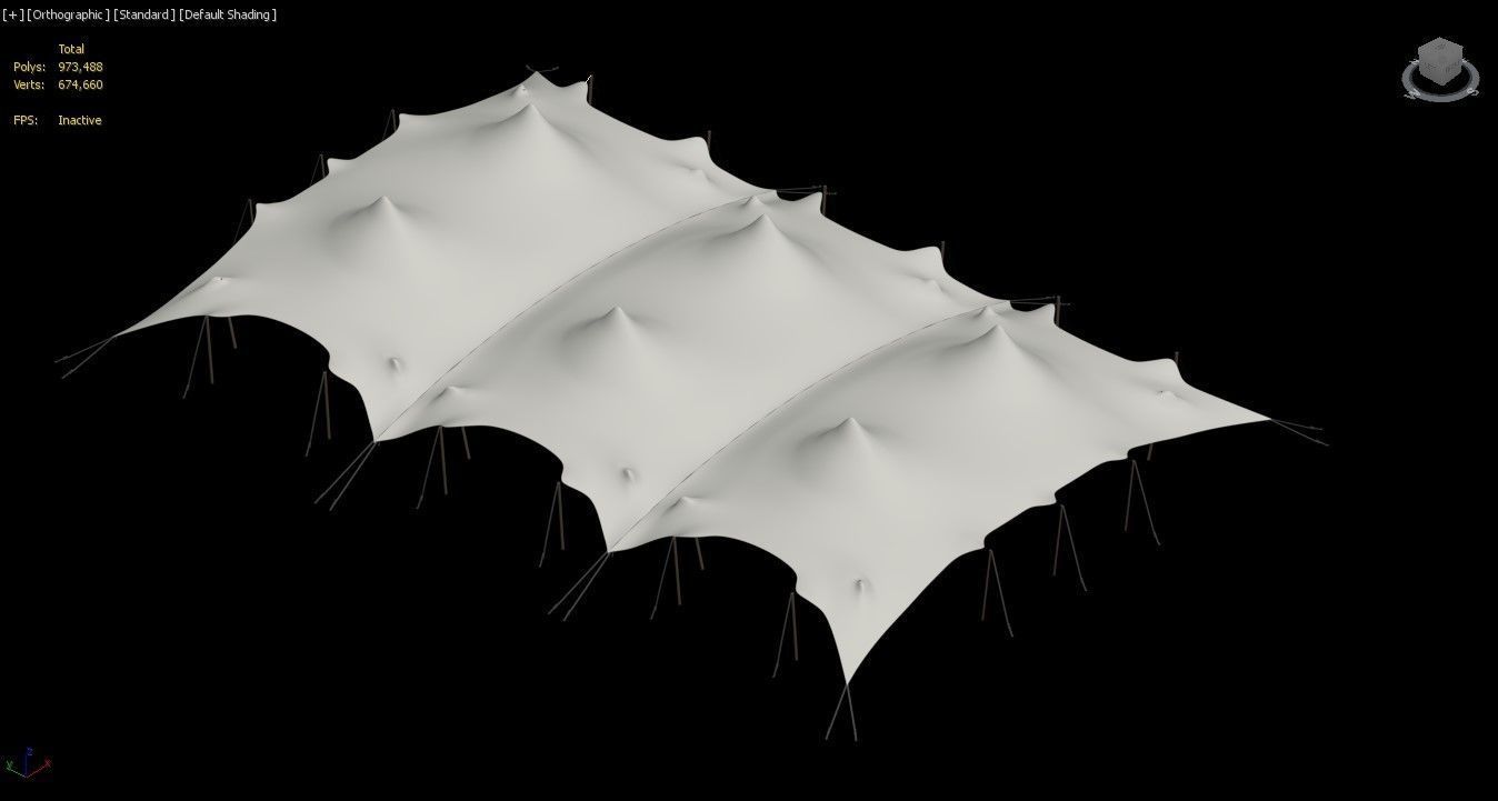 Bedouin Tent 3D model_10