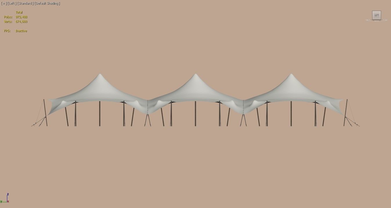 Bedouin Tent 3D model_7