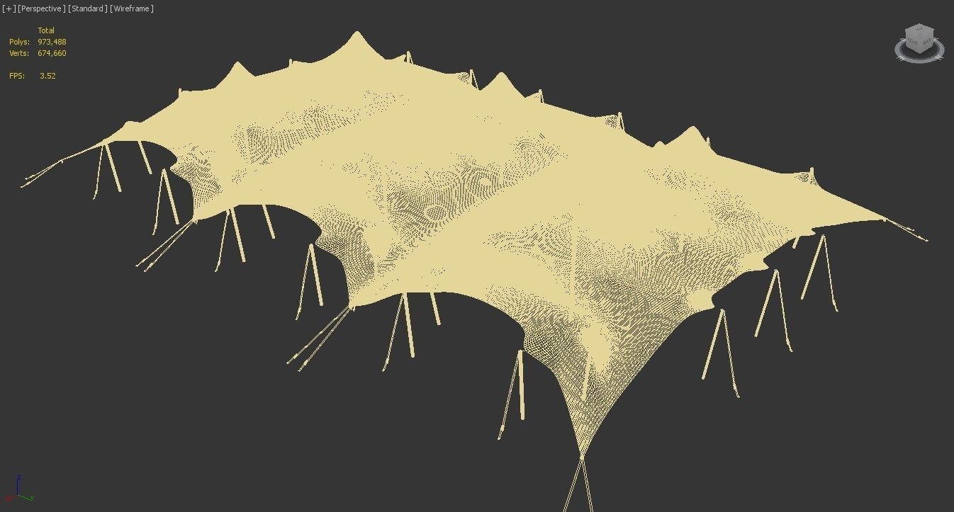 Bedouin Tent 3D model_11