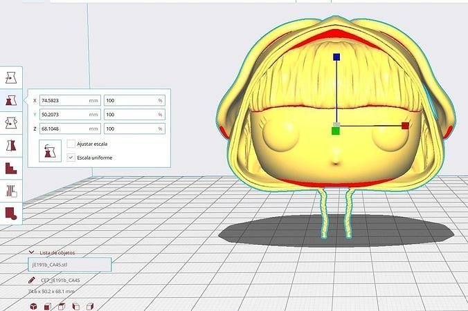 China conejo DBD 3D print model