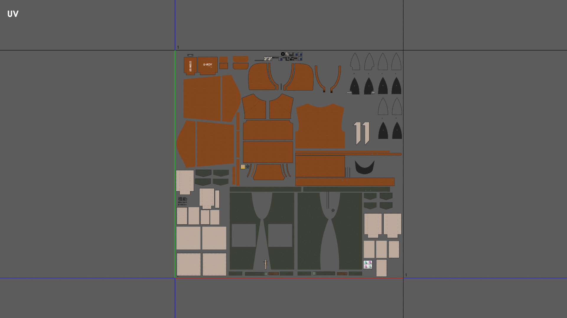 Mens Outfit 4 - Marvelous Designer with Video Process 3D model_7