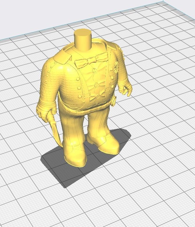 Payaso normal dbd 3D print model_2