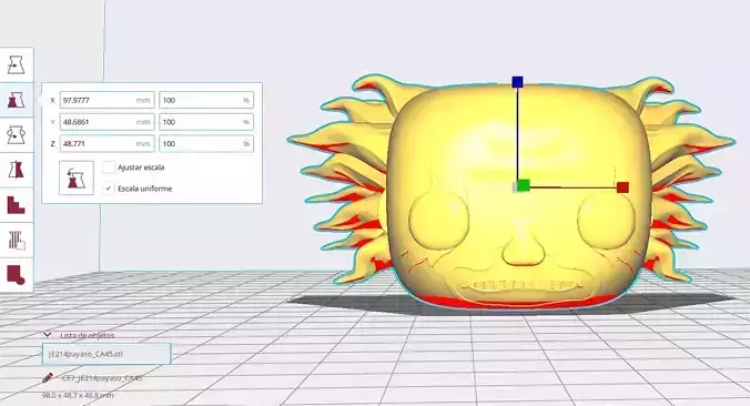 Payaso normal dbd 3D print model