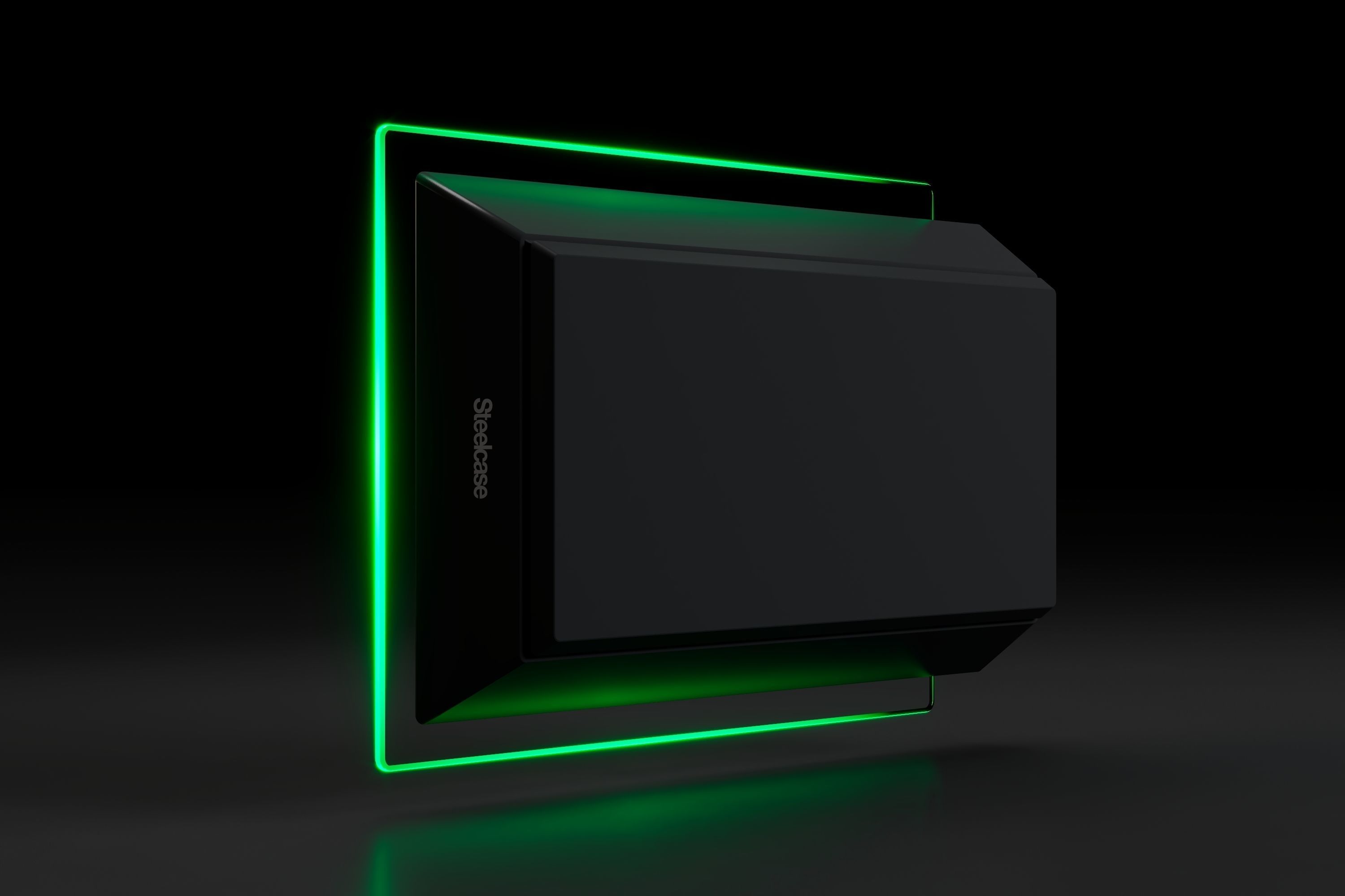 Meeting Room Scheduling System - RoomWizard by Steelcase Low-poly 3D model_4