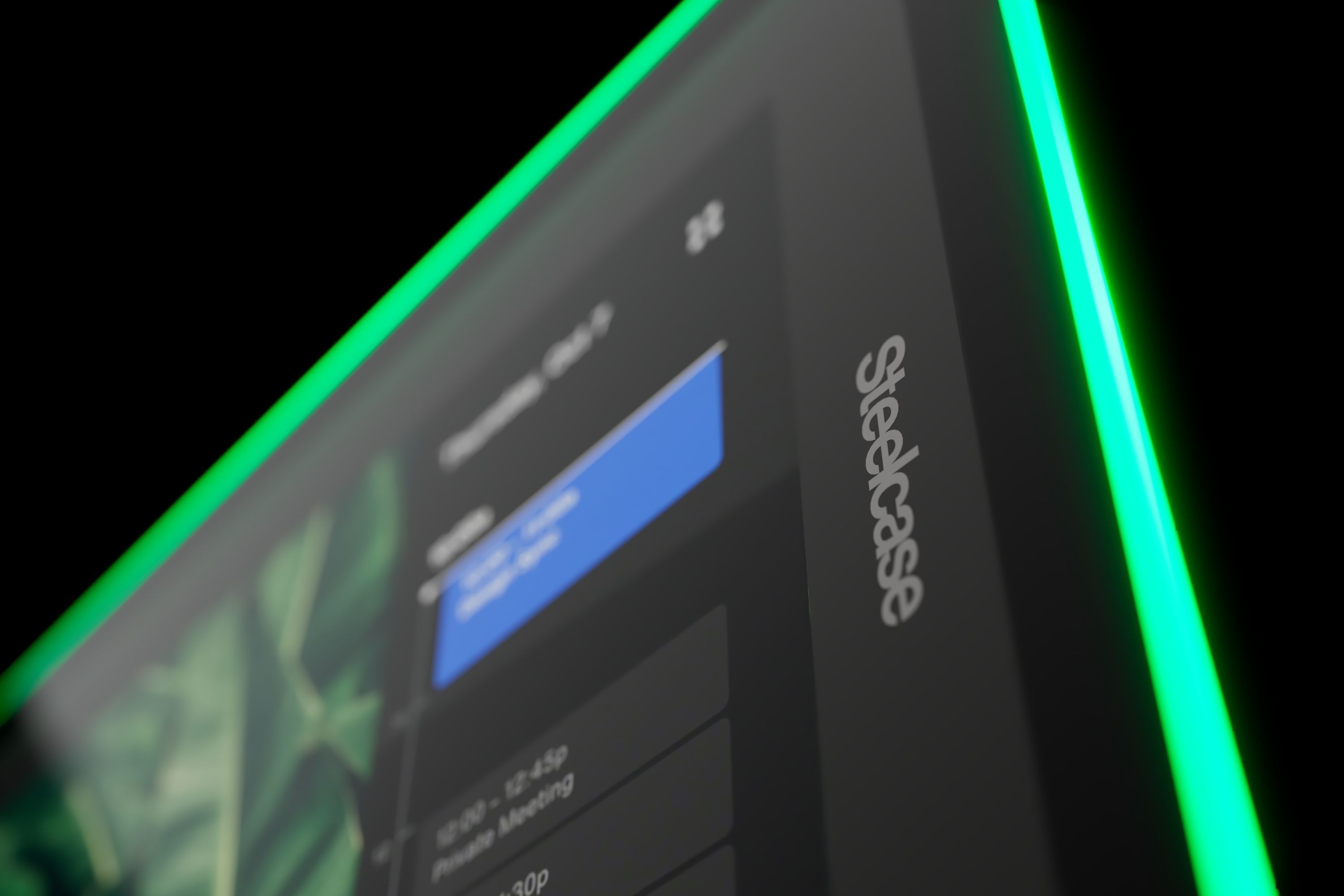 Meeting Room Scheduling System - RoomWizard by Steelcase Low-poly 3D model_3