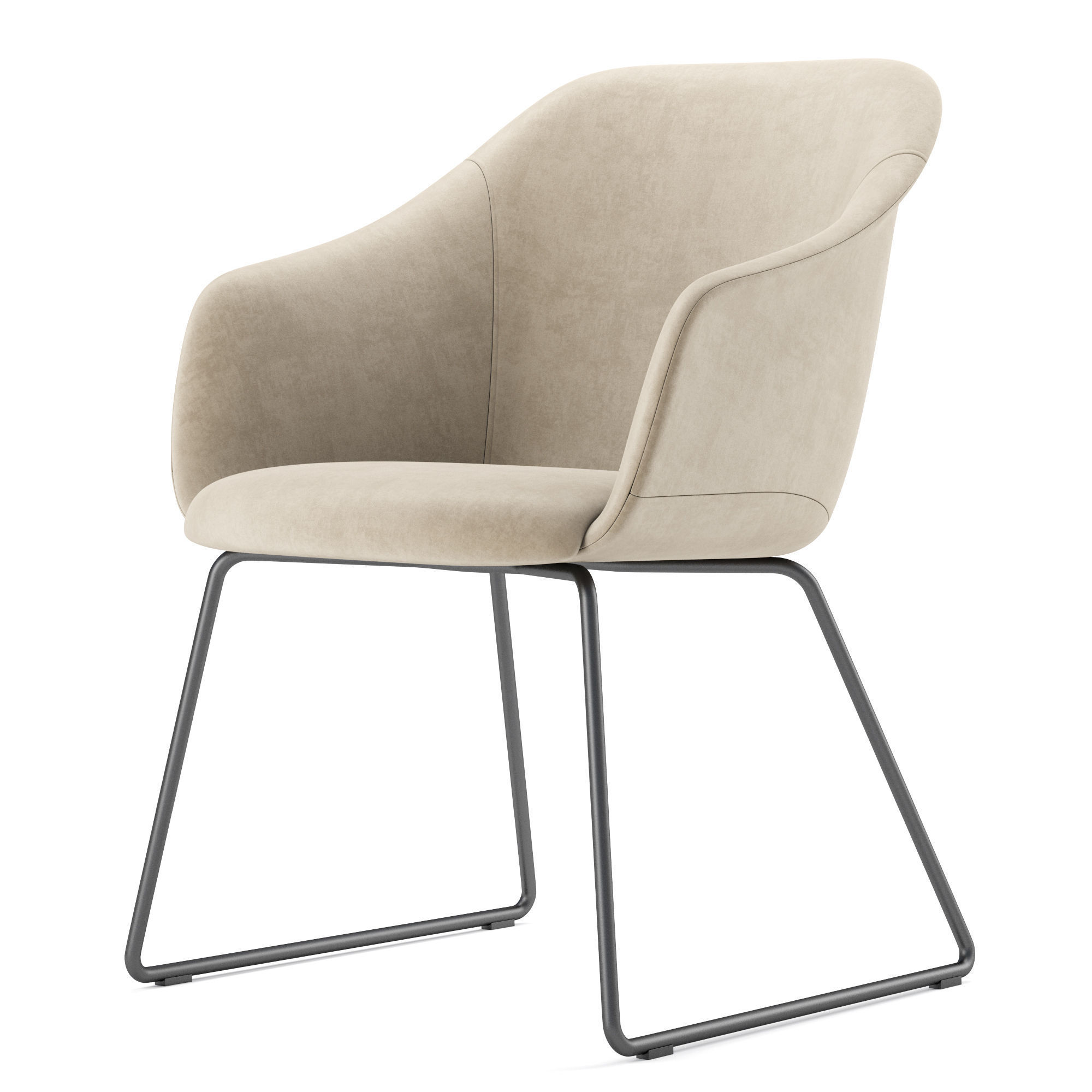 Potocco Lyz 918 Psli Chair 3D model_5