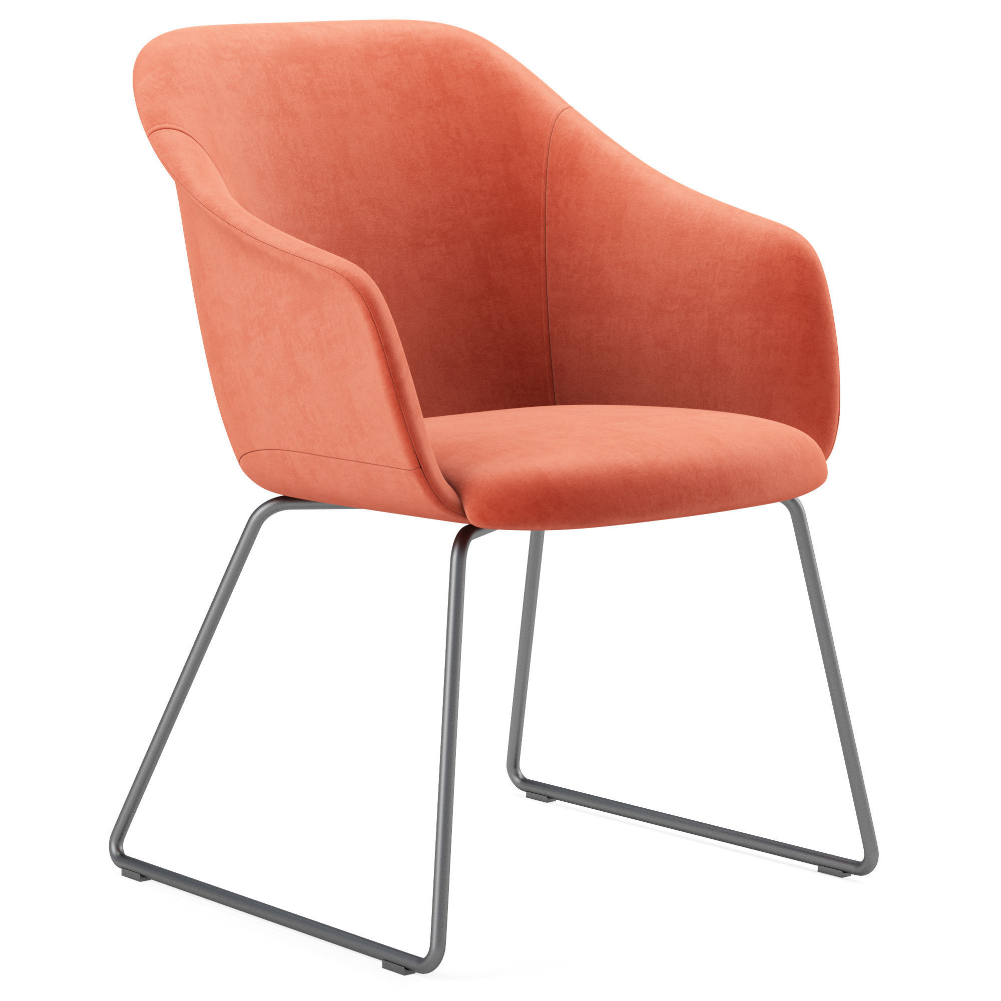 Potocco Lyz 918 Psli Chair 3D model_6