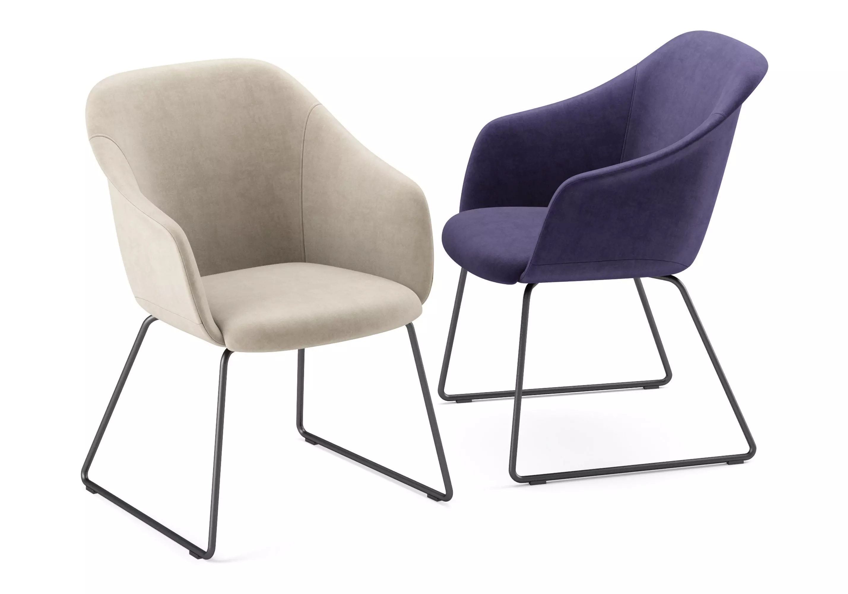 Potocco Lyz 918 Psli Chair 3D model_0