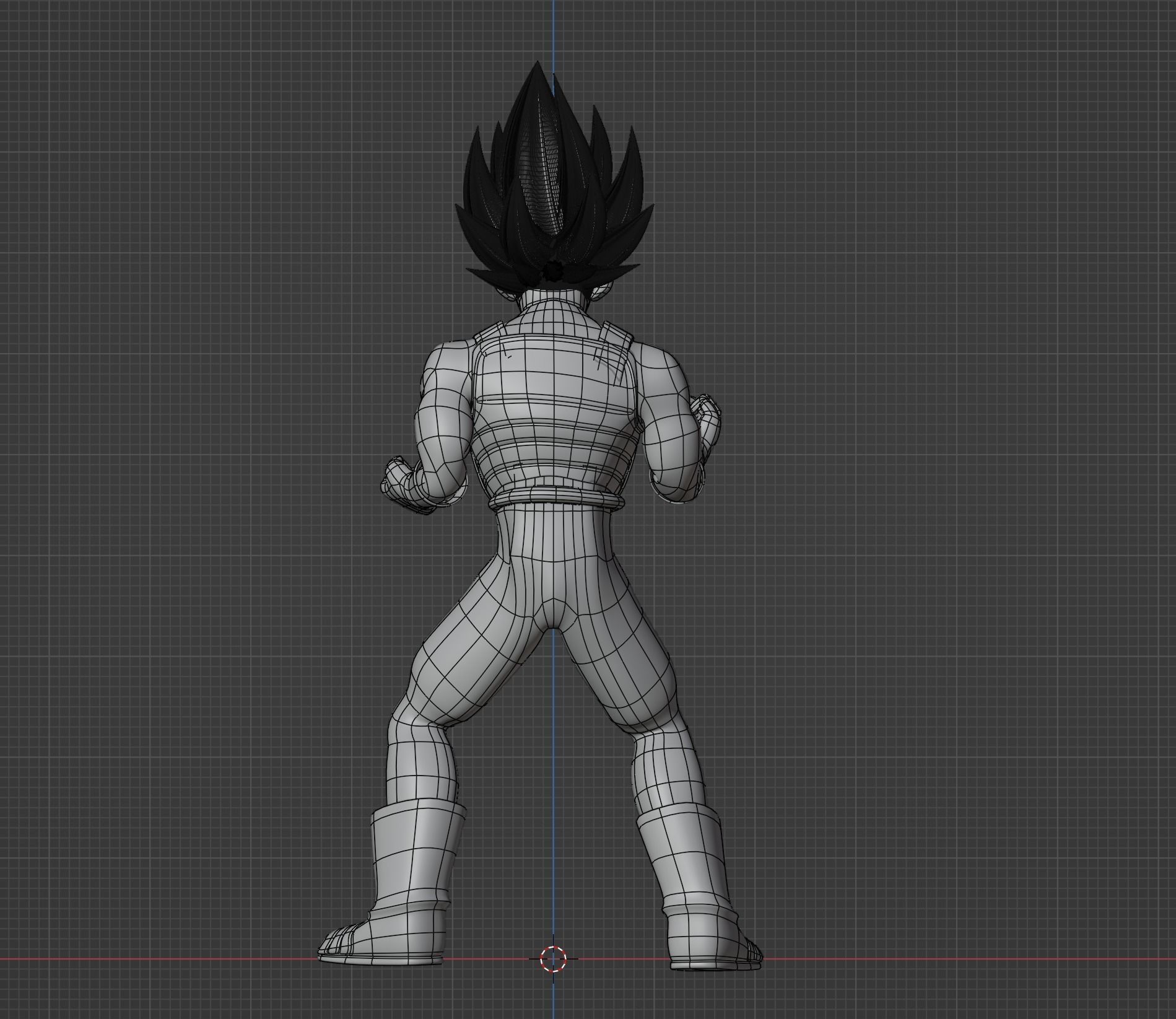 Vegeta - Dragonball Z 3D model rigged | CGTrader