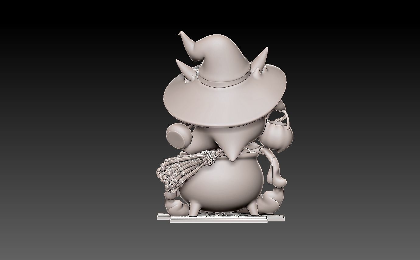 pokemon gengar halloween 2022 3D print model_11