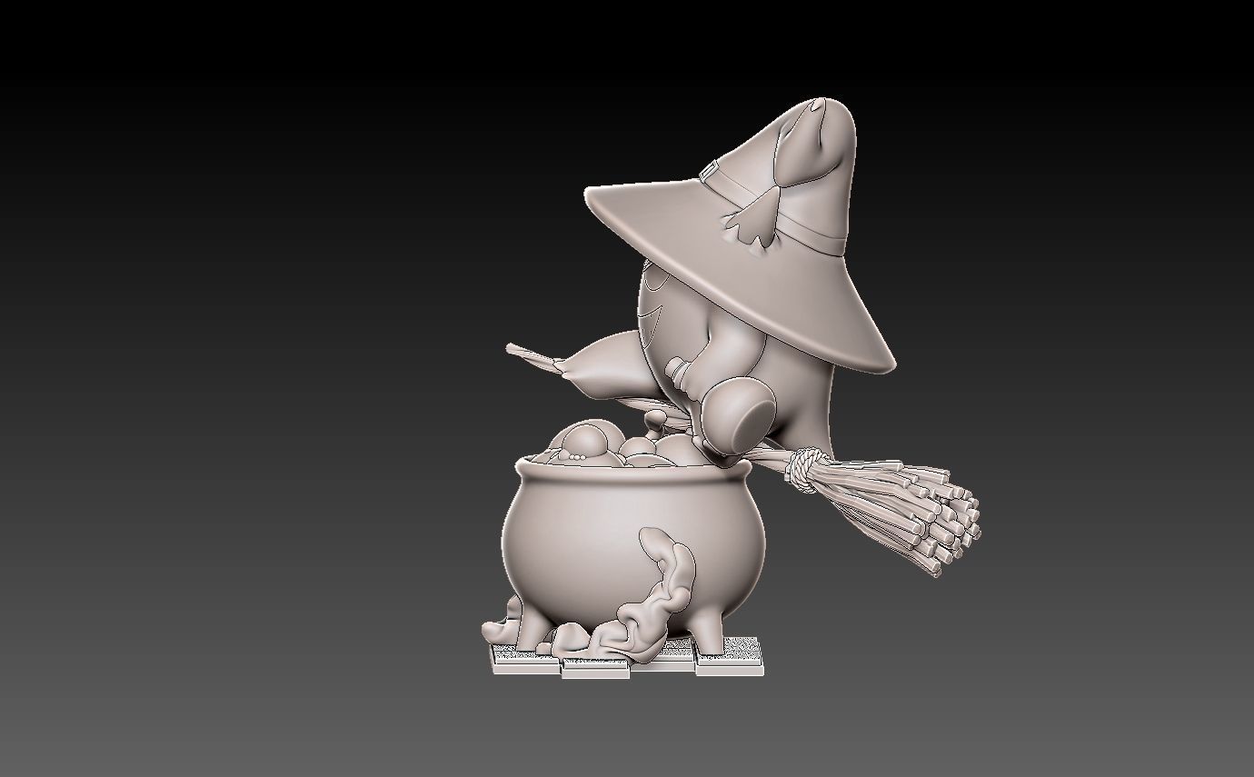 pokemon gengar halloween 2022 3D print model_9