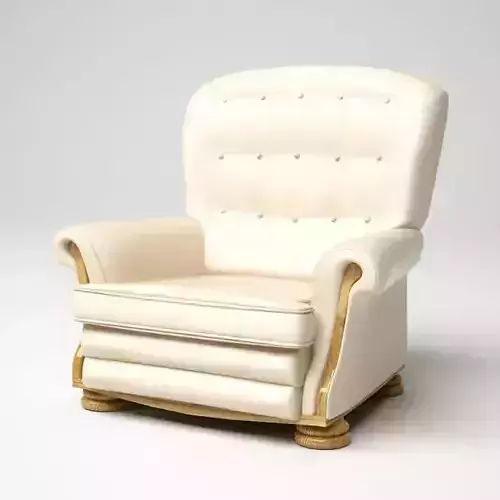 White Armchair
