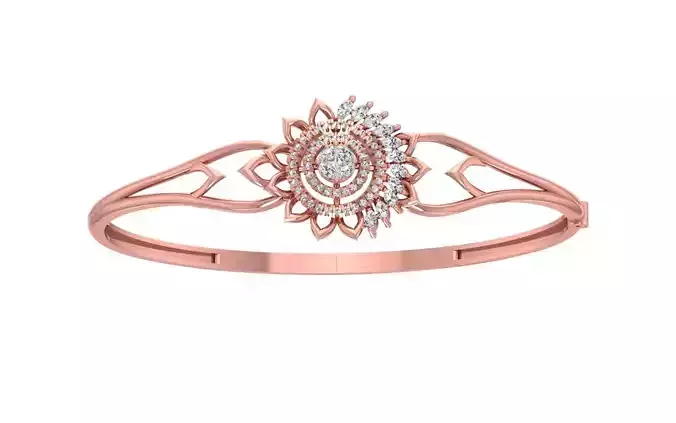 Women Bracelet 3dm STL OBJ FBX Renders details