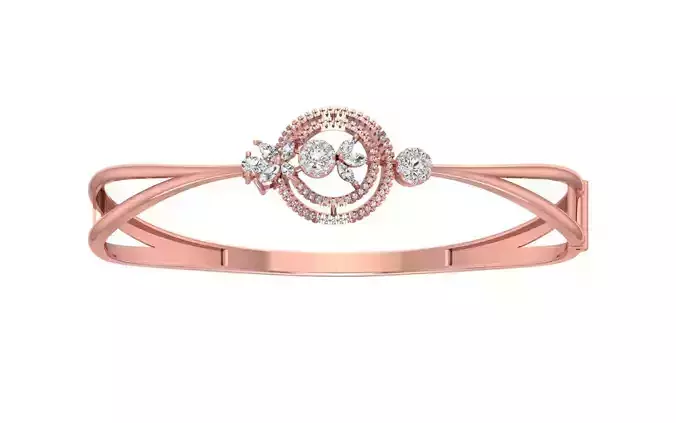 Women Bracelet 3dm STL OBJ FBX Renders details