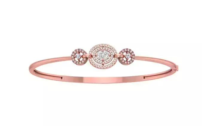 Women Bracelet 3dm STL OBJ FBX Renders details