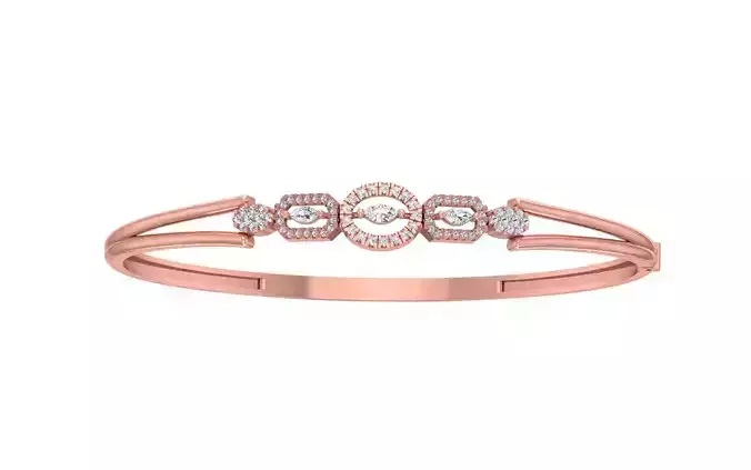 Women Bracelet 3dm STL OBJ FBX Renders details